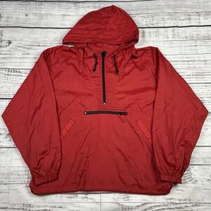 VTG 90'S GAP Anorak Parka Jacket Red Men's M Windbreaker Lightweight Gorpcore